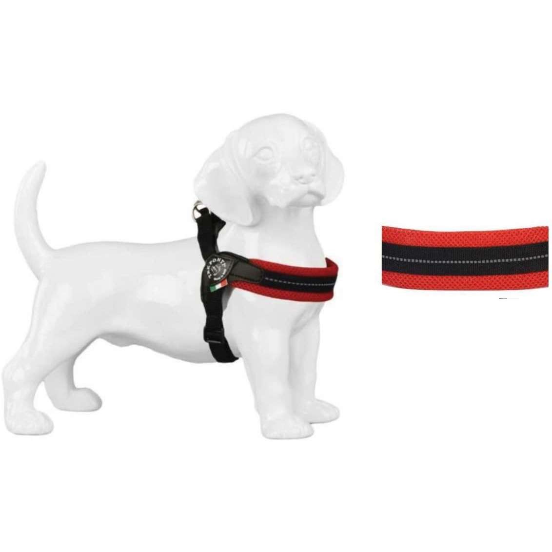 Tre Ponti Pettorina Easy Fit Sottopancia Regolabile Genesis Mesh mis.1,5 Rosso Tre Ponti Pettorina Easy Fit Sottopancia Regolabile Genesis Mesh mis.1,5 Rosso